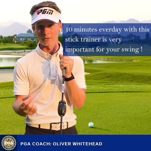 Professional PGA Coach Oli Range Us & Teach You How to UseOur Golf Swing Trainer