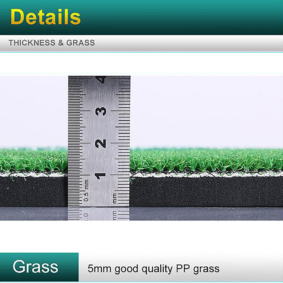 PGM Golf Hitting Mat Practice Grass Mat